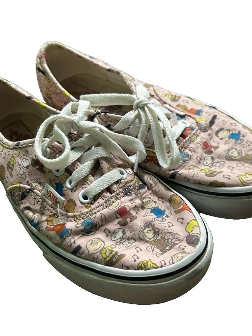 Vans Peanuts Charlie Brown Snoopy Sneakers Size 4 Men’s 5.5 Women’s